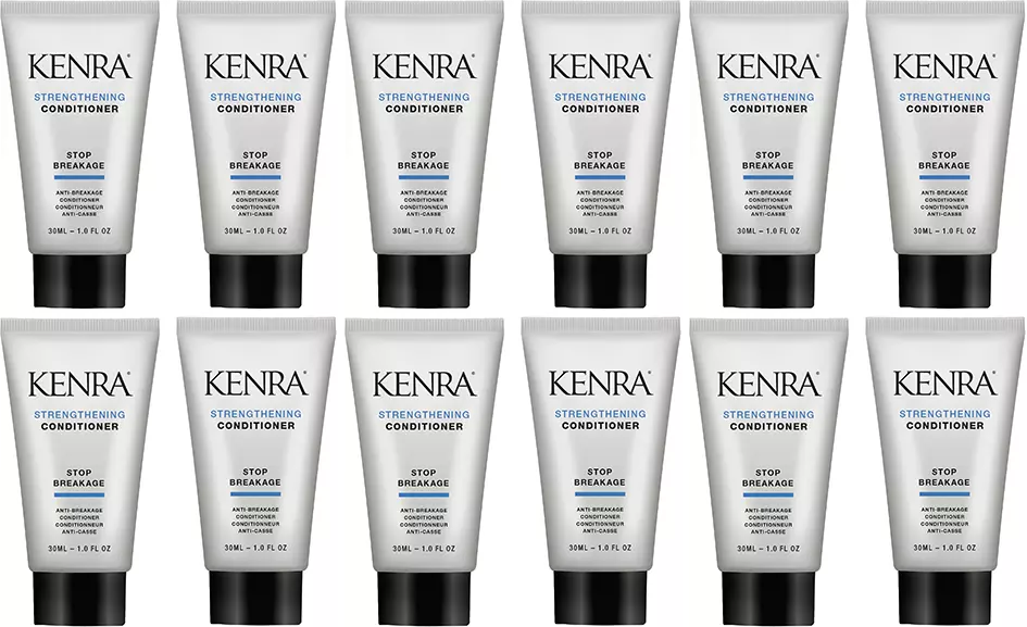 12 pack KENRA Strengthening Conditioner Stop Breakage 1 oz Travel