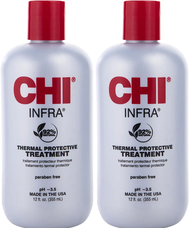 2 Pack Chi Infra Treatment Thermal Protective 12 ounce