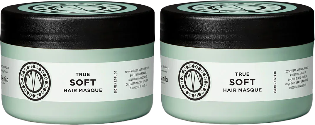 2 Pack Maria Nila True Soft Hair Masque 8.5 oz