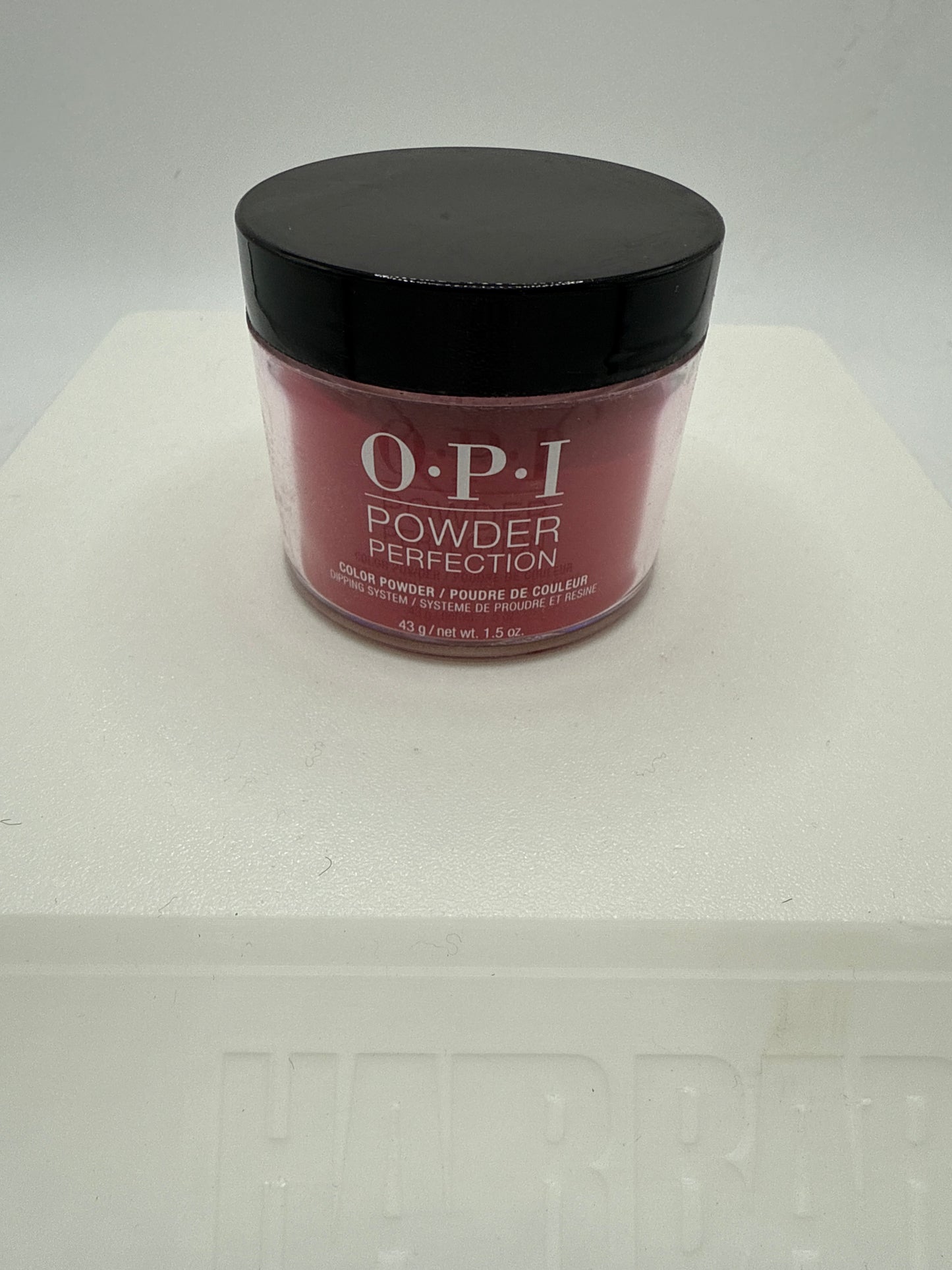 OPI Powder Perfection Dip Powder 43g / 1.5 oz Red Hot Rio
