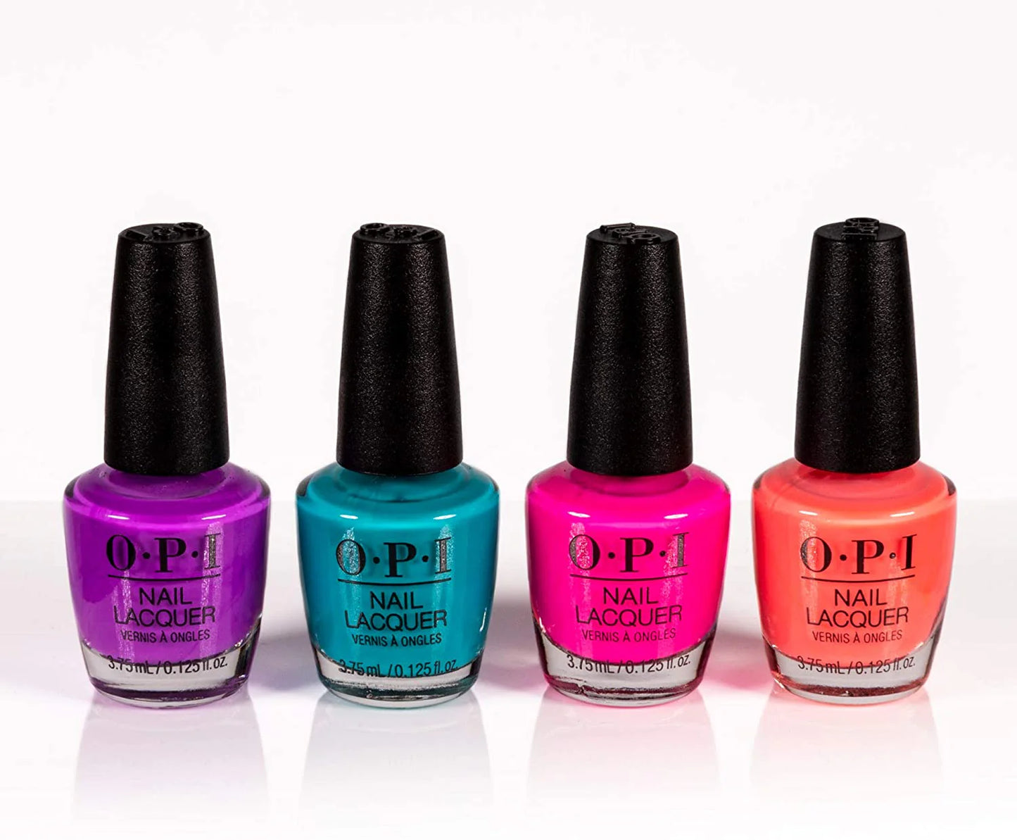 OPI Mini NEON Nail Polish Set of 4 x 0.125 oz