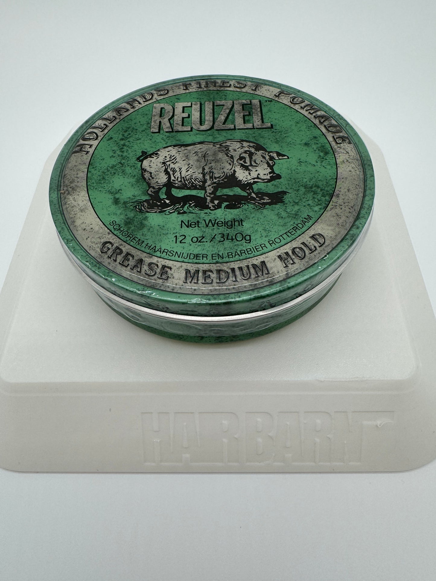 Reuzel Green Medium Hold Pomade Grease 12 oz