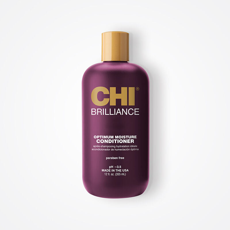 CHI Deep Brilliance Optimum Moisture Conditioner for Unisex 12 oz Conditioner