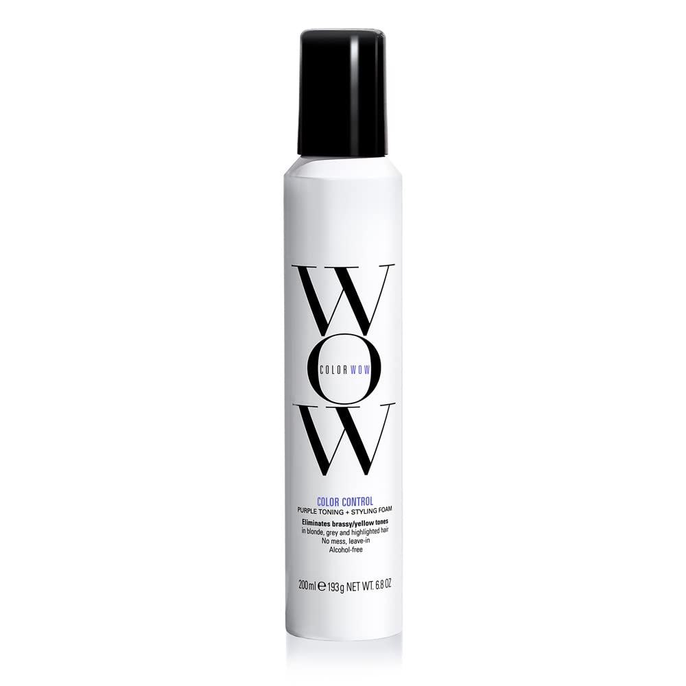 Color Wow Control Plus Purple Toning Foam - 6.8 oz