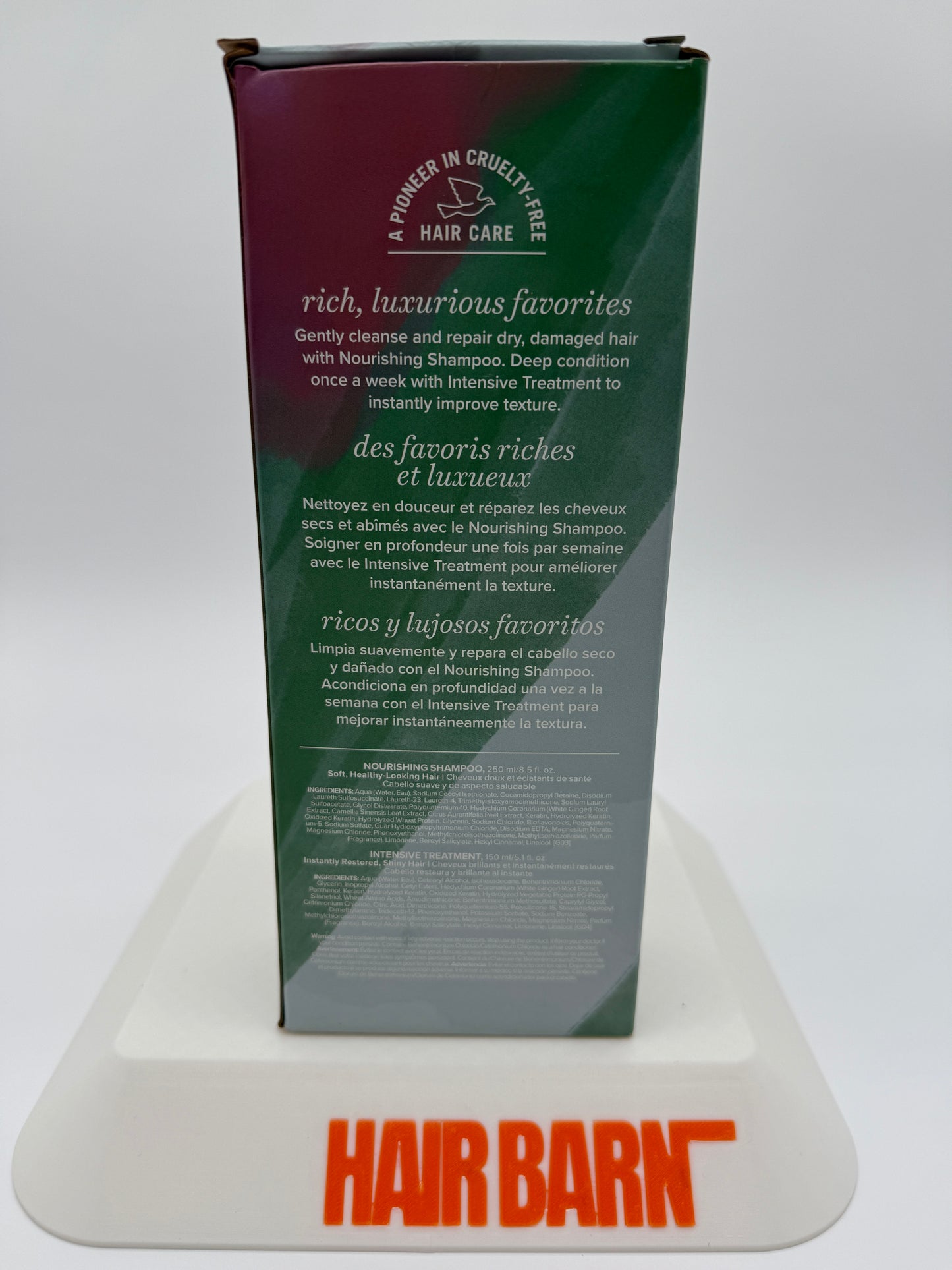Awapuhi Wild Ginger Repair Kit Nourishing Shampoo 8.5 & Intensive Treatment 5.1