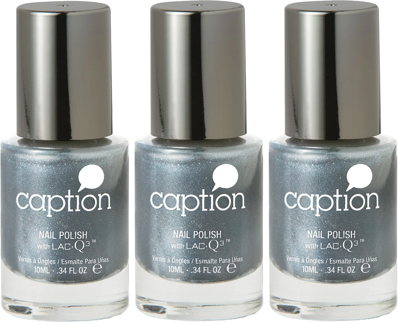 3 pack Young Nails Caption Nail Polish Monday's The New Friday 0.34 oz