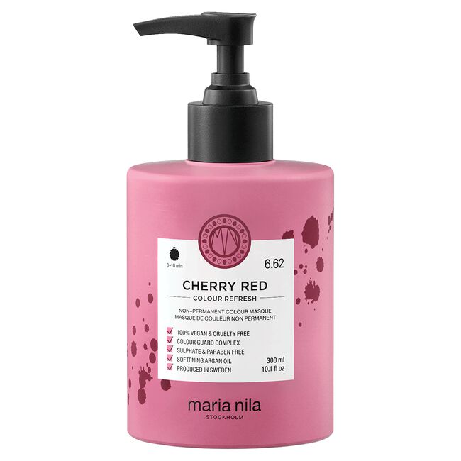 Maria Nila Color Refresh Cherry Red Hair Mask 6.62 300ml