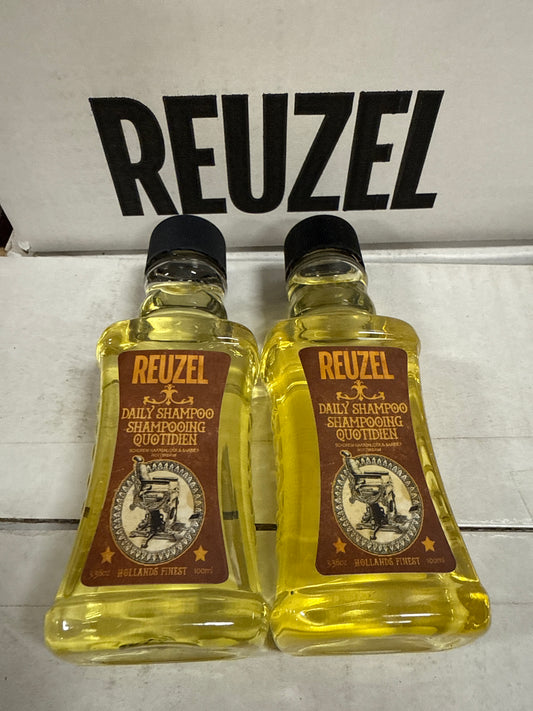 2 Pack Reuzel Daily Shampoo 3.38 oz 100 ml