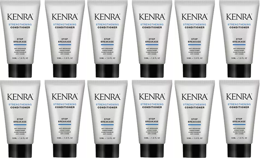 12 pack KENRA Strengthening Conditioner Stop Breakage 1 oz Travel