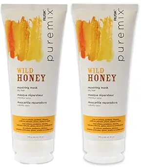 2 Tubes Rusk Wild Honey Puremix Repairing  Mask 6.0 oz