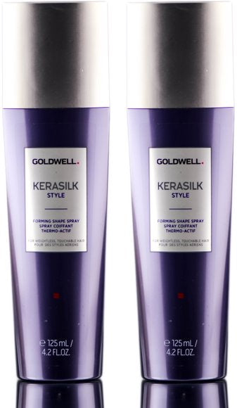 2 Pack Goldwell Kerasilk Style Forming Shape Spray 125 ml / 4.2 oz