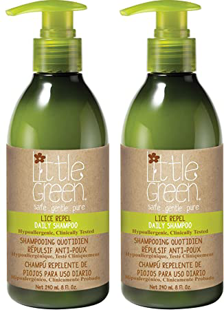 2 Pack LITTLE GREEN KIDS LICE GUARD SHAMPOO 8oz