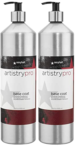 2 Pack Sexy hair Artistry Pro Base Coat Universal Conditioner 33.8