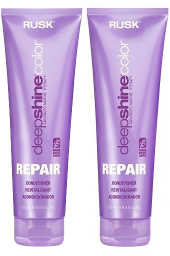 2 Pack Rusk Deep Shine Color Repair Conditioner 8.5 OZ