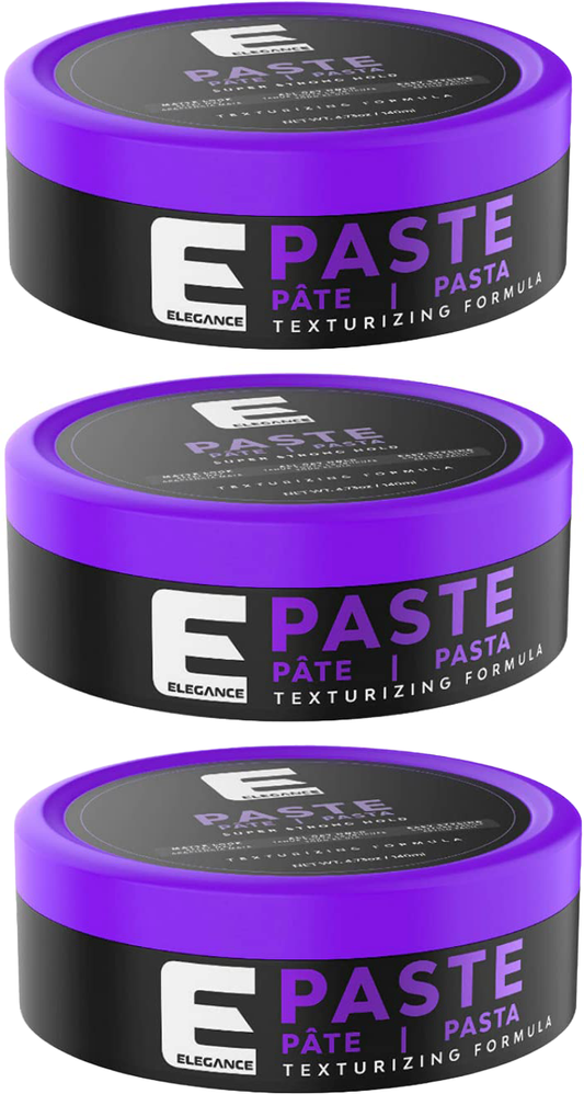 3 Pack Elegance Paste Super Strong Hold, 4.73 oz