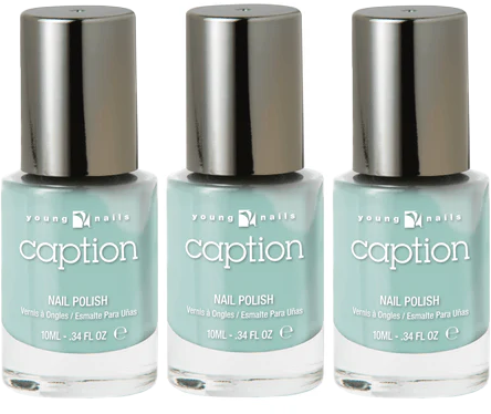 3 Pack Young Nail Caption Polish .34fl oz In The Moment
