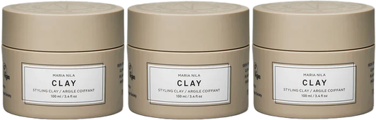 3 Pack Maria Nila Clay Styling Clay 100ml / 3.4 fl oz