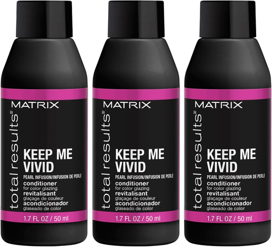 3 Pack Total Results Matrix Keep Me Vivid Pearl Infusion Conditioner 1.7 oz