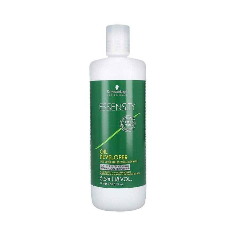 5 Pack Schwarzkopf Essensity Oil Developer 5.5%/18 Vol 1000ml 33.81oz 18 Volume