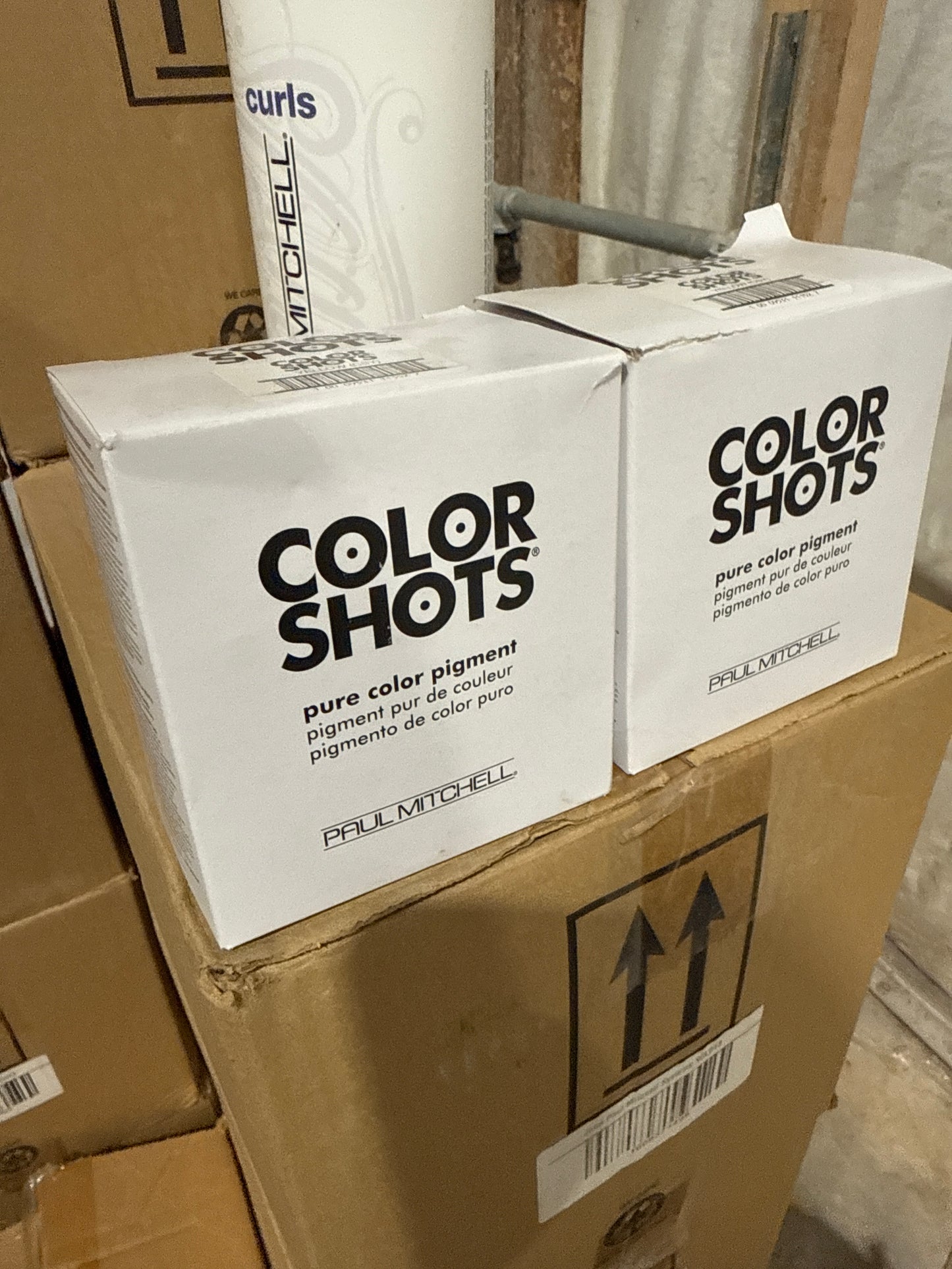 Paul Mitchell Color Shots Pure Yellow Pigment 2 fl oz Kit