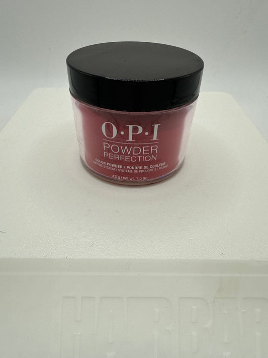 OPI Powder Perfection Dip Powder 43g / 1.5 oz Red Hot Rio