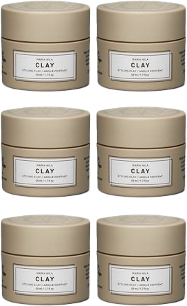6 Pack Maria Nila Clay Styling Clay 50ml / 1.7 fl oz