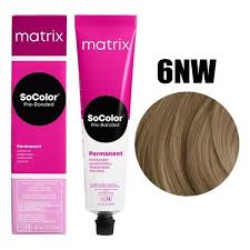 Matrix SoColor Permanent Color 3oz 6NW Light Brown Natural Warm