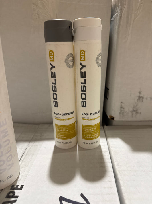 Bosley MD Defense Nourishing Shampoo and Conditioner Duo 5.1 fl oz each