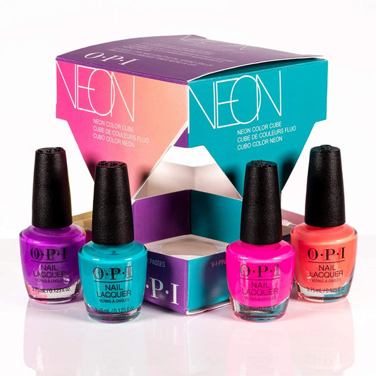 OPI Mini NEON Nail Polish Set of 4 x 0.125 oz