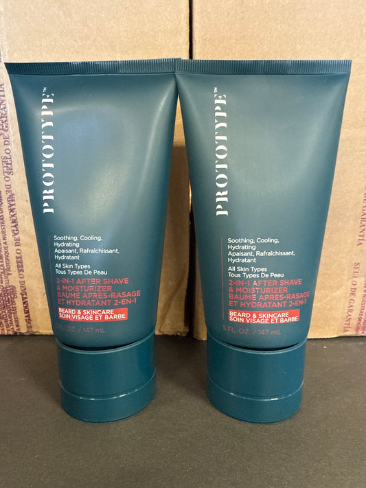 2 pack Prototype 2-in-1 After Shave & Moisturizer 5 fl oz