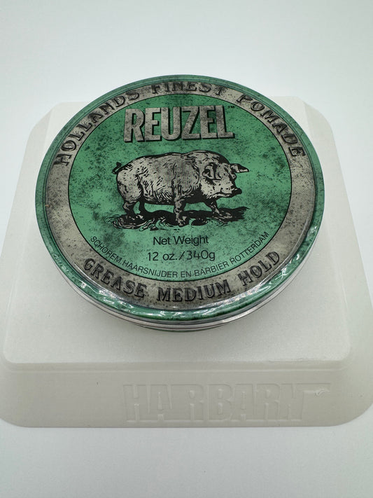 Reuzel Green Medium Hold Pomade Grease 12 oz