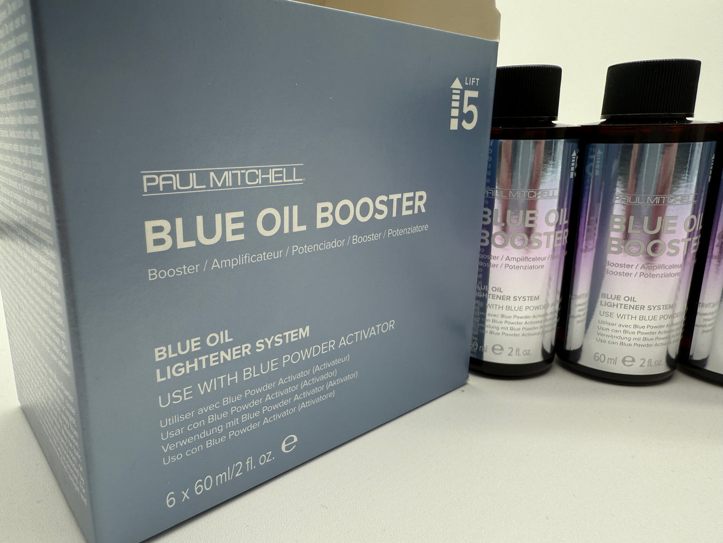 Paul Mitchell Blue Oil Booster Lightner System 6 x 2 fl oz 12 fl oz total