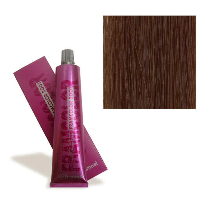 3 Pack Framesi Framcolor 2001 Permanent Hair Color 6SD Dark Golden 2 oz 6 SD