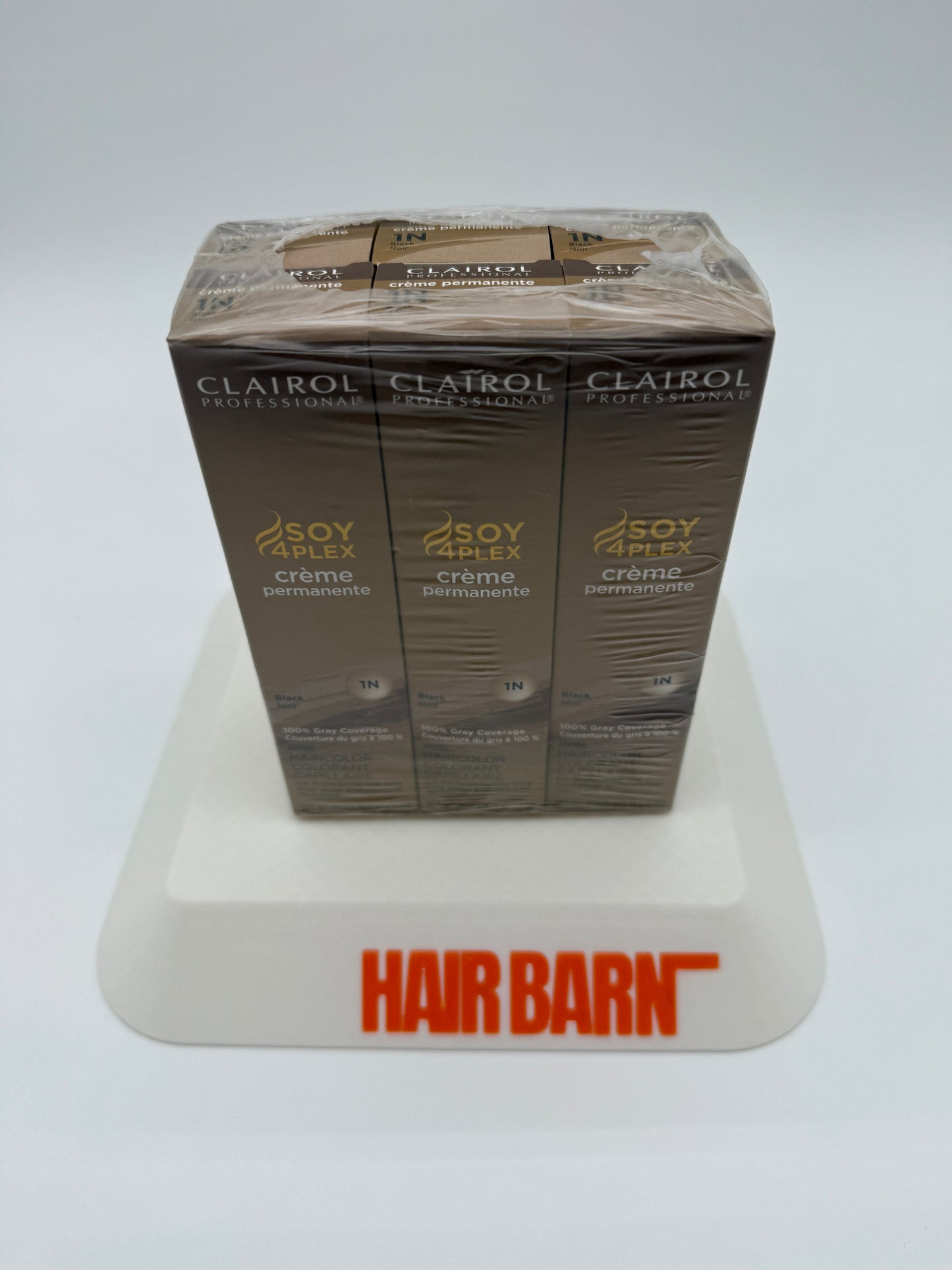 6 Pack Clairol Soy 4Plex Color Cream 1N 2oz