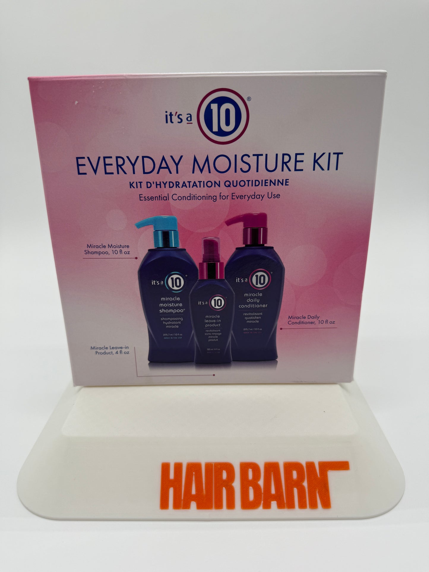 It’s a 10 Everyday Moisture Kit Conditioner, Leave in, Shampoo