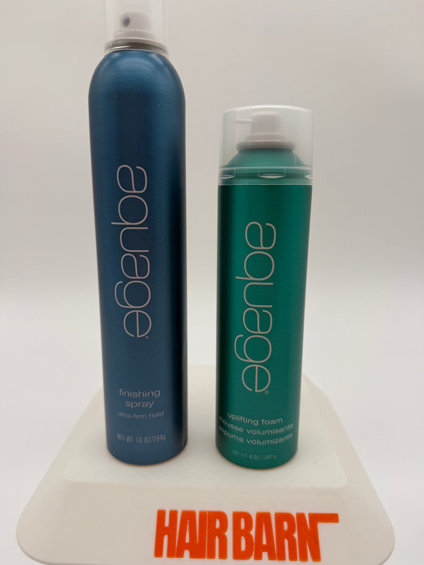 Aquage Lift and Lock Set hairspray 10 oz and foam 8 oz