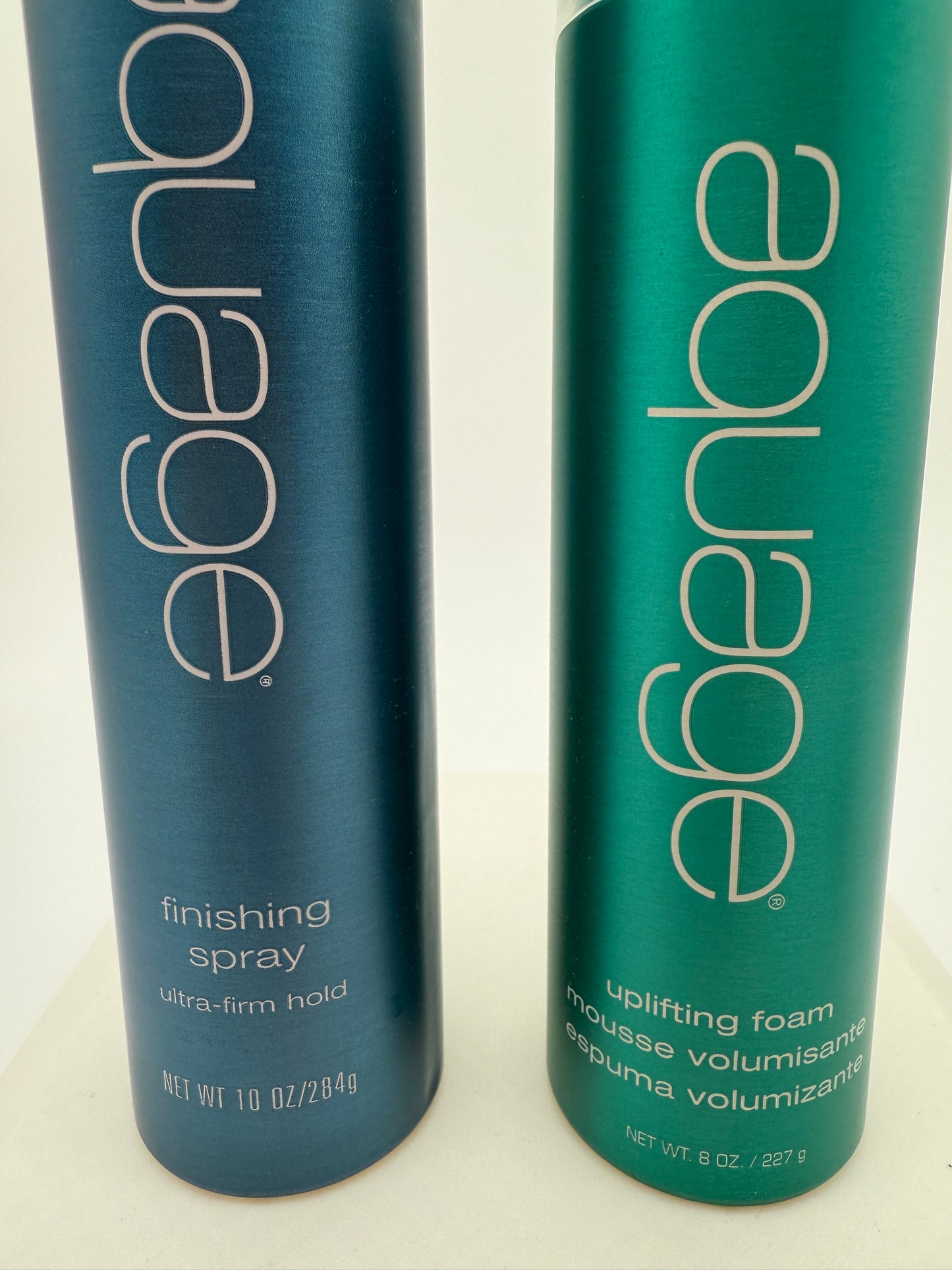 Aquage Lift and Lock Set hairspray 10 oz and foam 8 oz