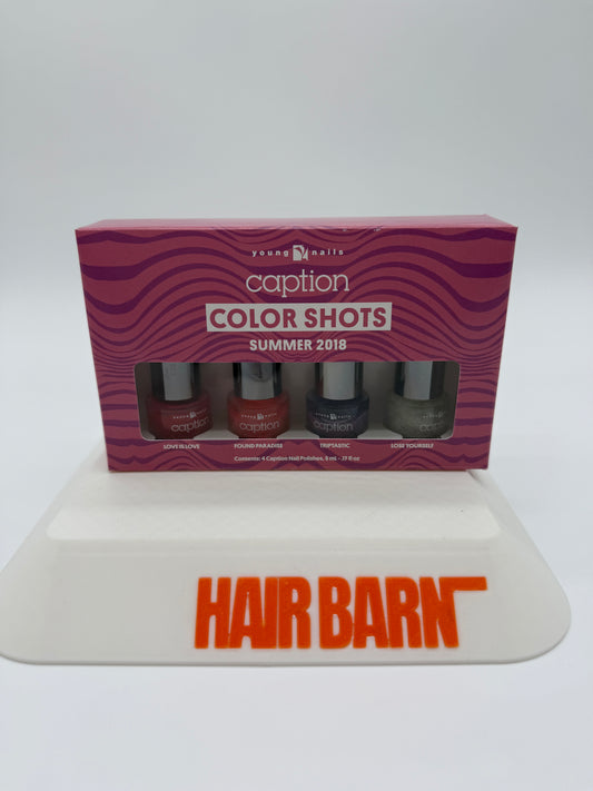 Young Nails Caption Color Shots Summer 2018 Nail Polish Set