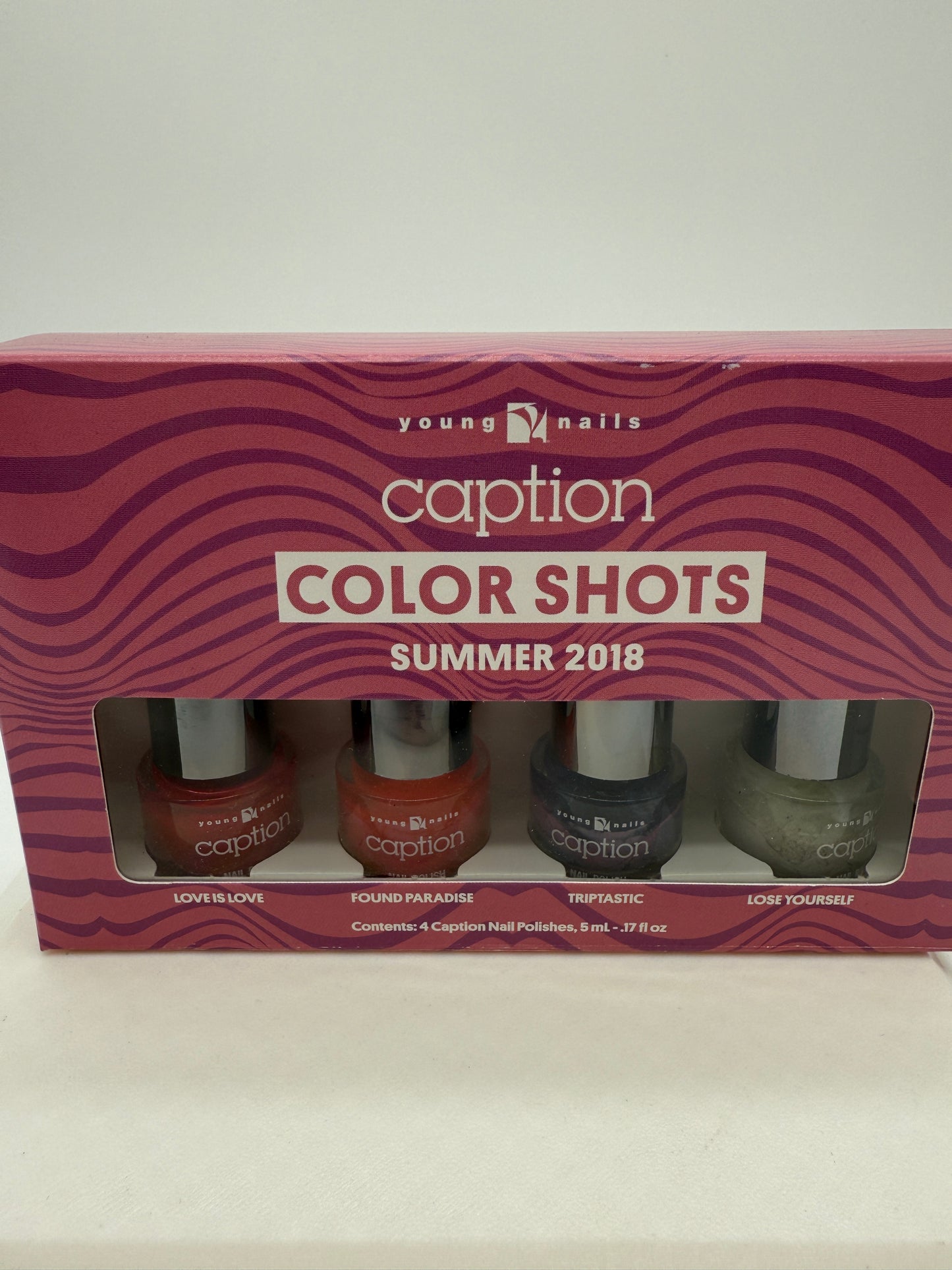 Young Nails Caption Color Shots Summer 2018 Nail Polish Set