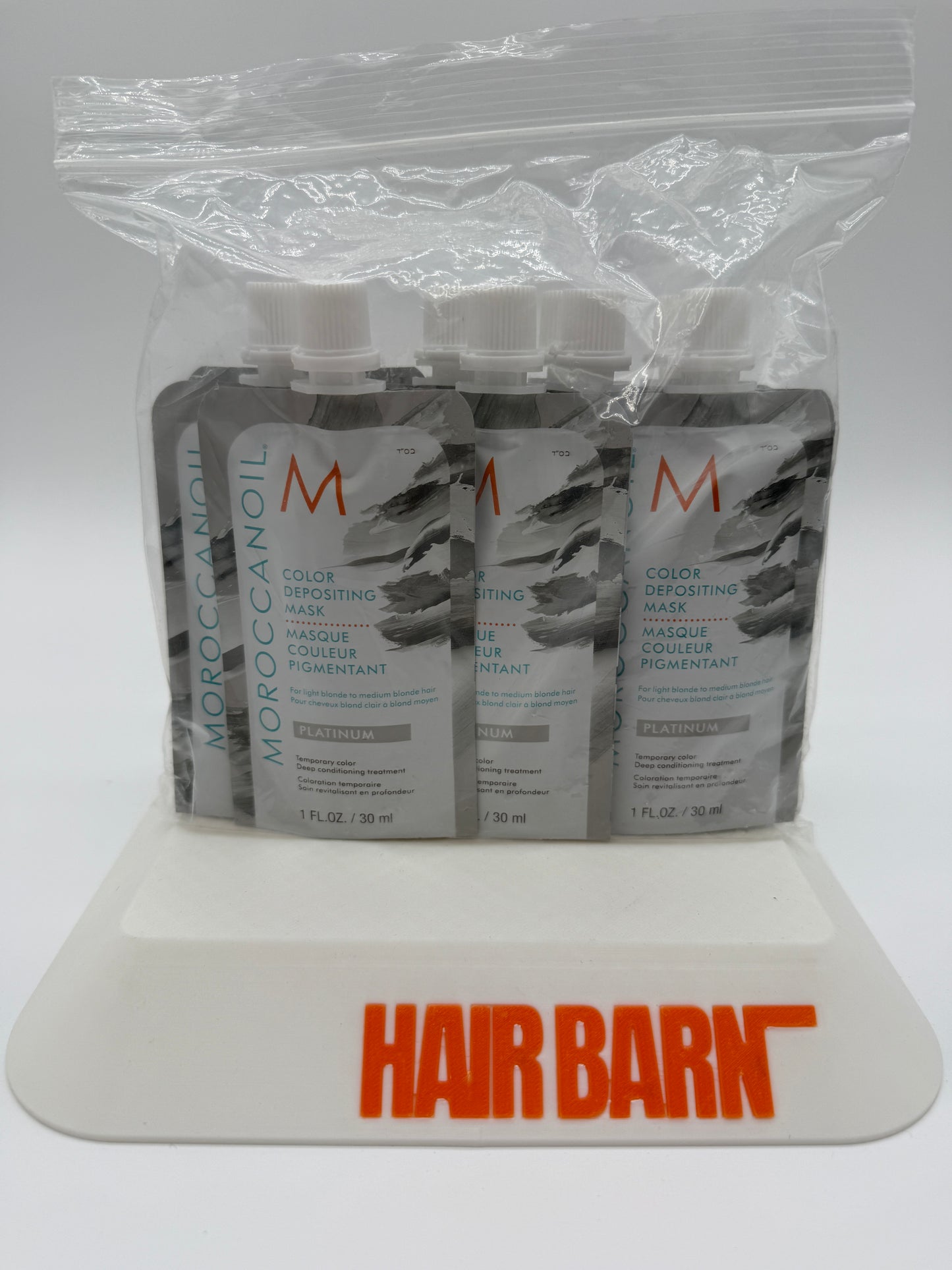 12 Pack Moroccanoil Color Depositing Mask Platinum 1 oz