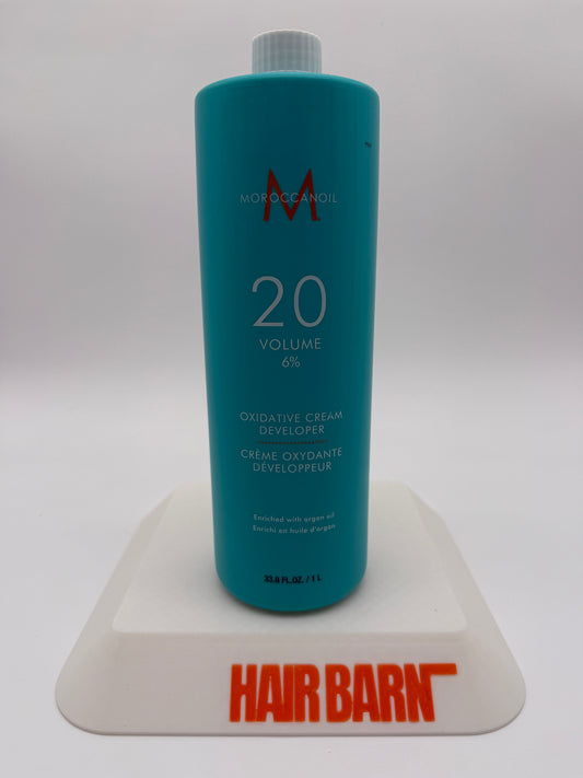 Moroccanoil 20 Volume Cream Developer 6% 33.8 fl oz / 1 Liter