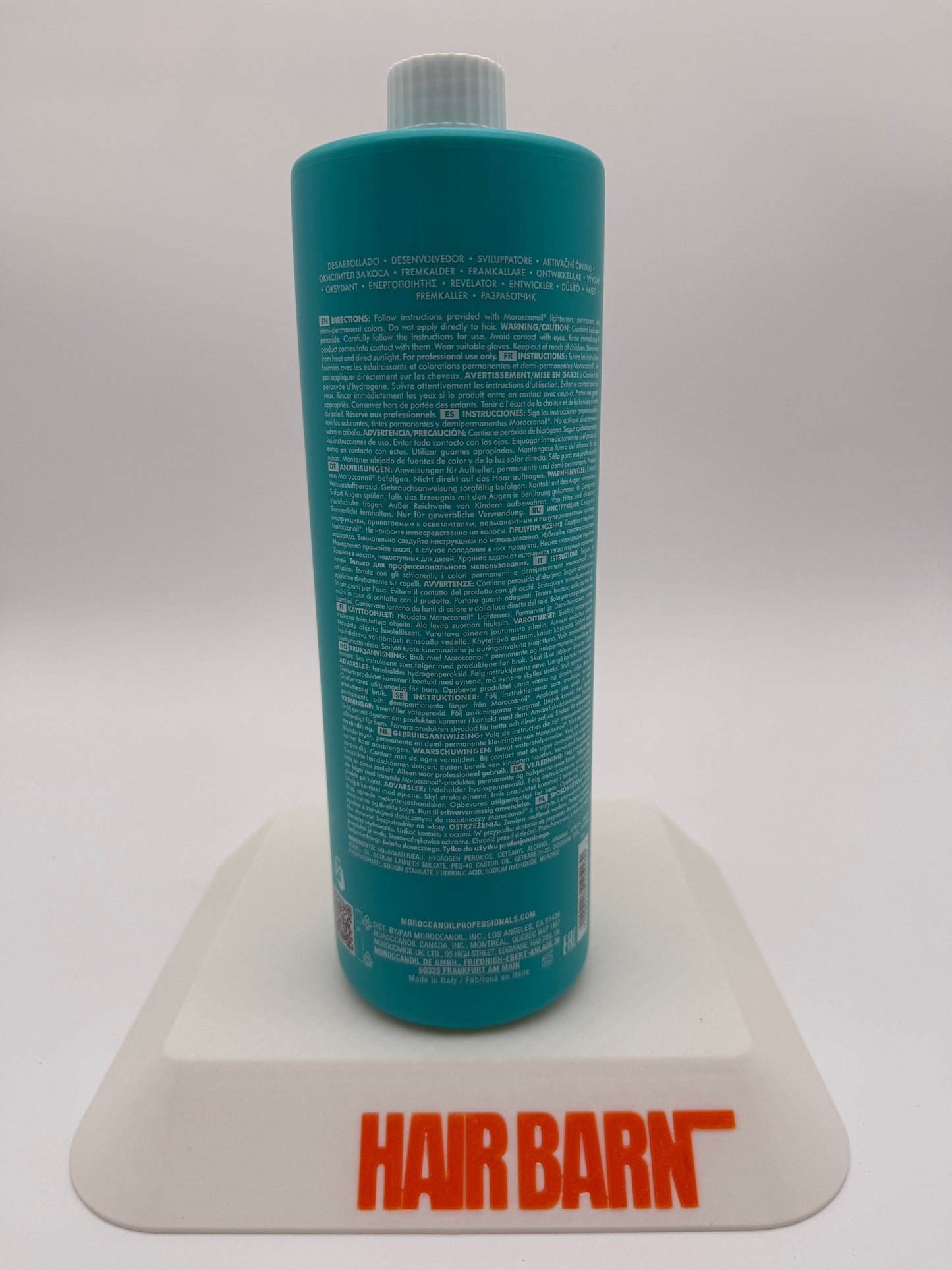 Moroccanoil 20 Volume Cream Developer 6% 33.8 fl oz / 1 Liter