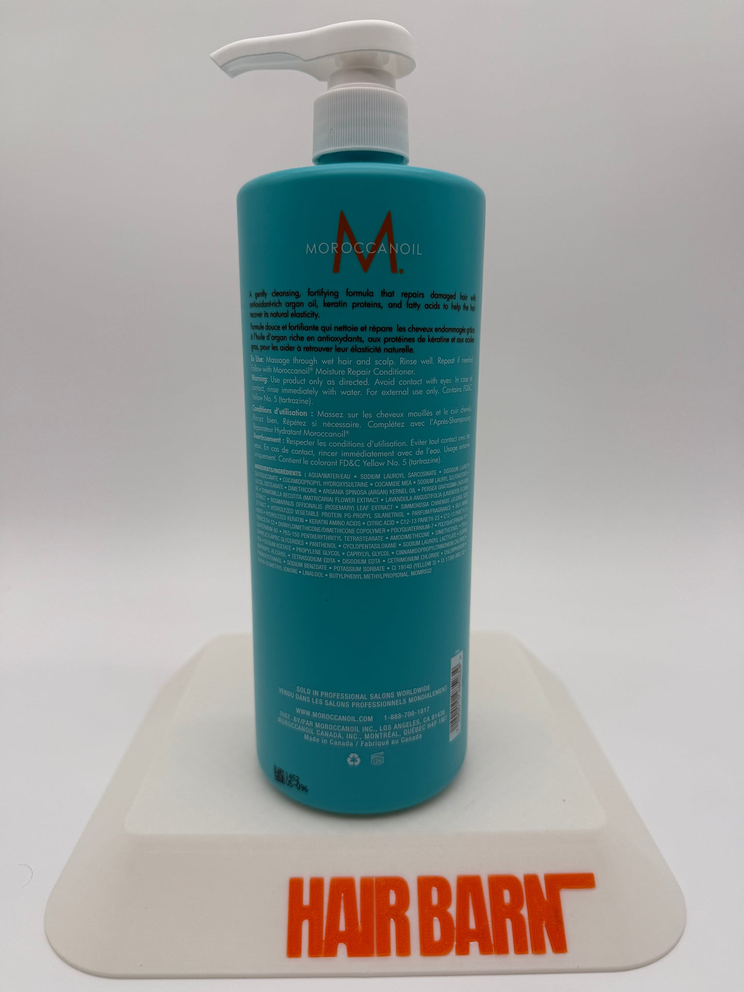 Moroccanoil Moisture Repair Shampoo Color Safe 33.8 oz / 1 Liter