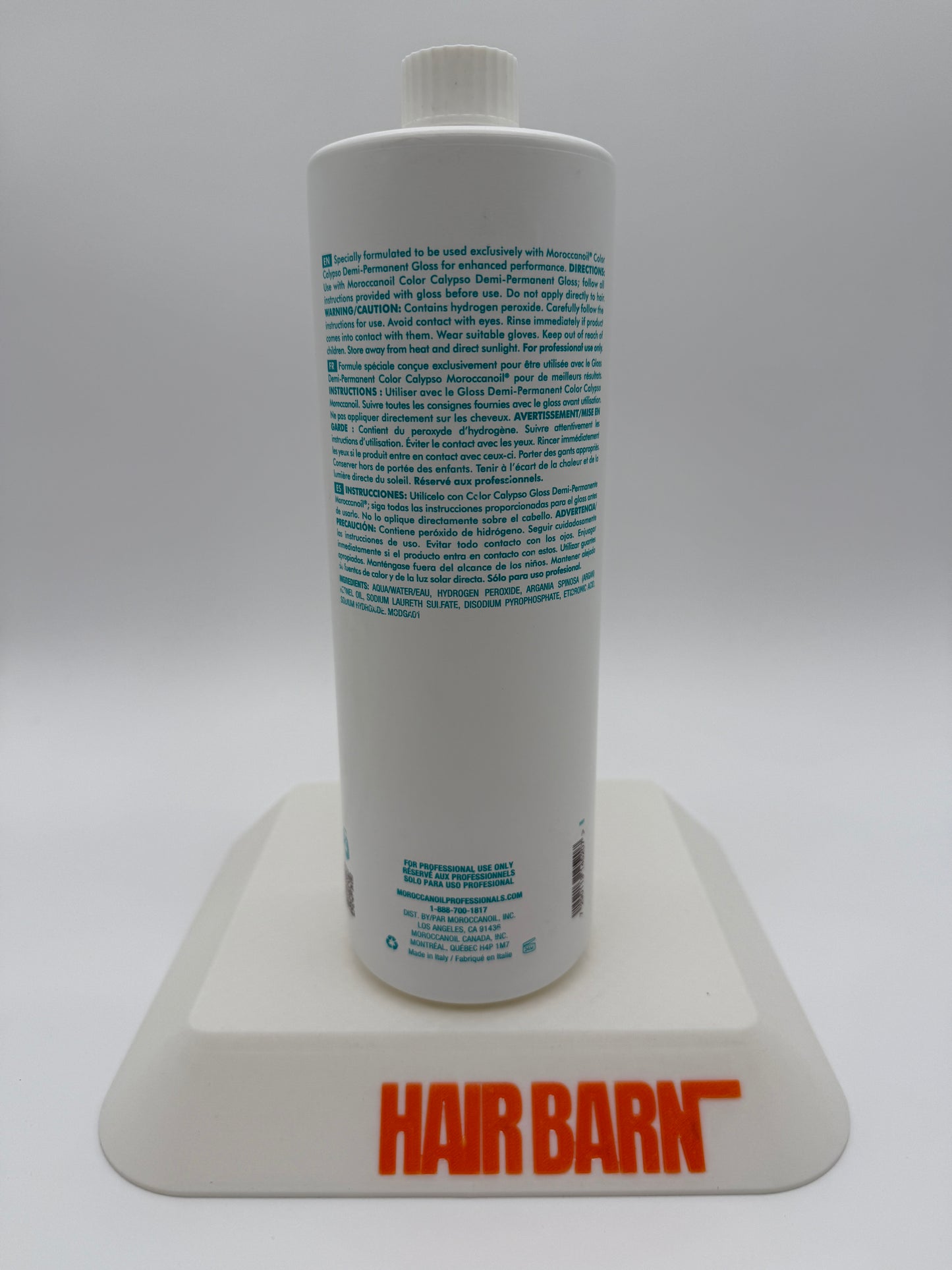Moroccanoil Color Calypso Demi Permanent Gloss Activator Argan Oil 33.8 oz