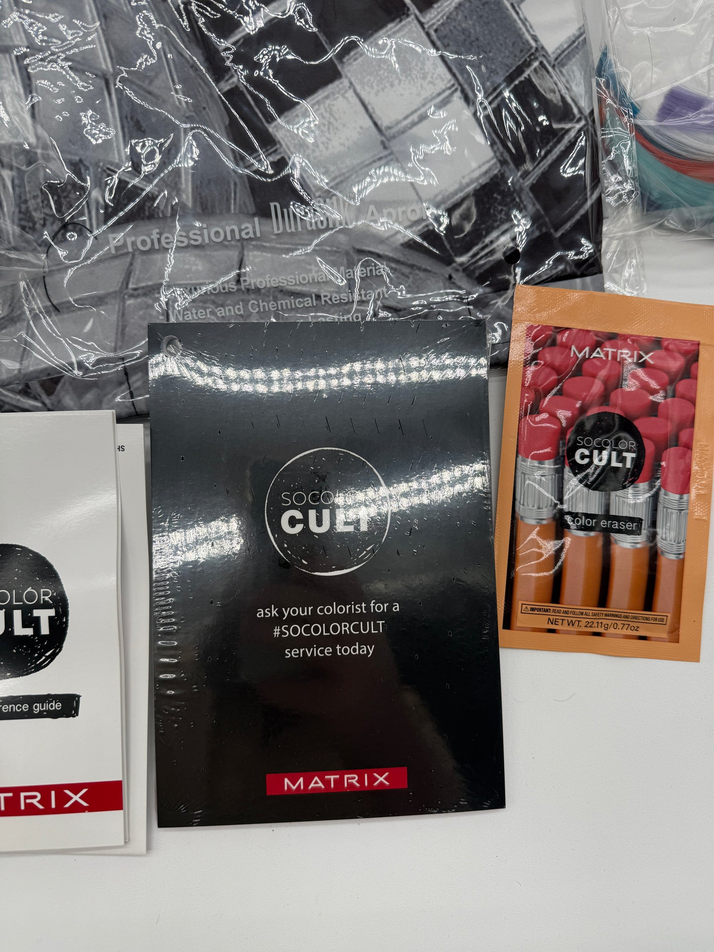 Matrix SoColor Cult Kit with Total Results Hair Swatches and Apron Salon Kit