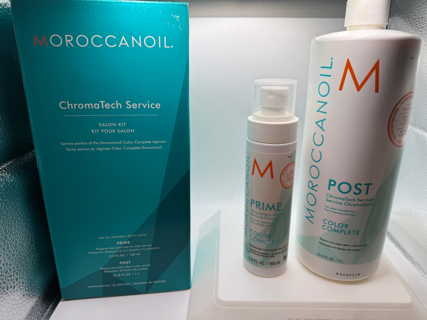 Moroccanoil Chromatech Service Color Complete Post 33.8 Prime 5.4 oz Salon Kit