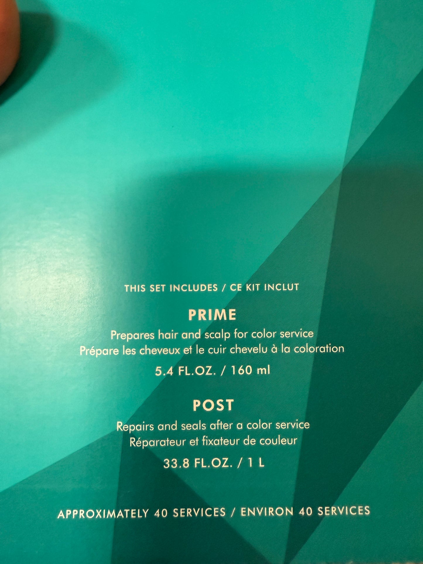 Moroccanoil Chromatech Service Color Complete Post 33.8 Prime 5.4 oz Salon Kit