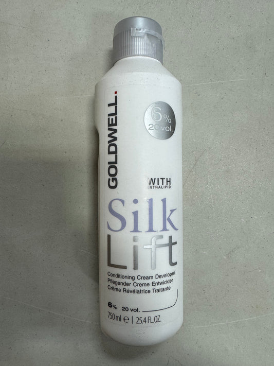 Goldwell silk lift cream developer 25.4 fl oz 20 vol 6%
