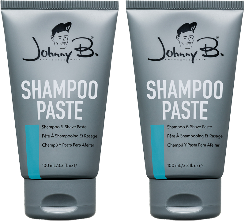 2 Pack Johnny B Hair Care- Shampoo Paste 3.3oz