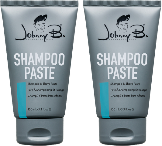 2 Pack Johnny B Hair Care- Shampoo Paste 3.3oz